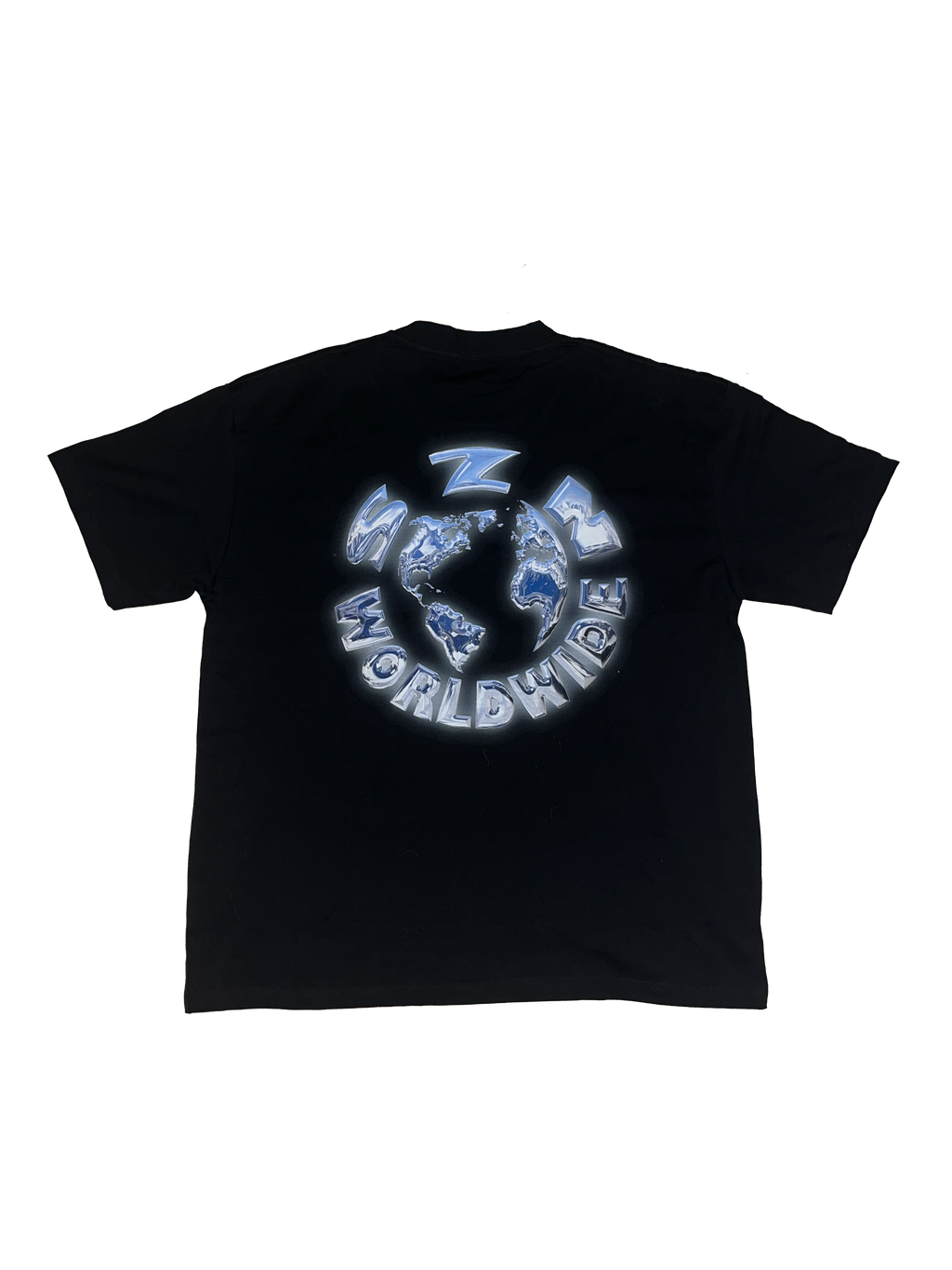 SWW CHROME LOGO TEE (BLACK)