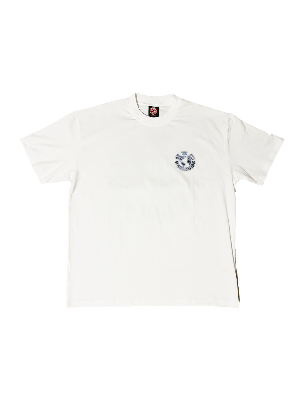 SWW CHROME LOGO TEE (WHITE)